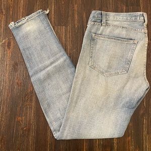 Current/Elliott Distressed Skinny Jean, Size 31